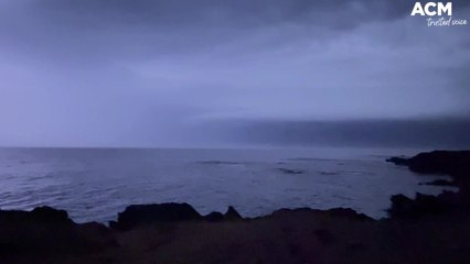 Lightning storm over Warrnambool | January 13, 2022 | The Standard