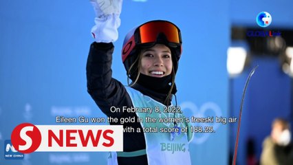 Getting to know China's new Olympic champion Eileen Gu