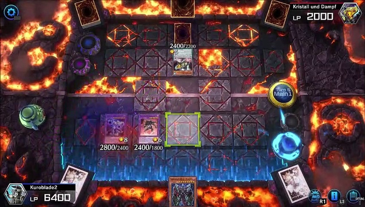 Yugioh Master Duel 9 die Dampf-dinosauier aus unbekannten Ländern Die kolossale mechanische Schneckenmuschel