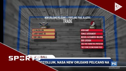 CJ McCollum, nasa New Orleans Pelicans na