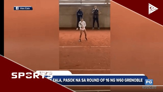 Alex Eala, pasok na sa round of 16 ng W60 Grenoble