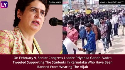 Karnataka Hijab Row: Priyanka Gandhi, Mahua Moitra, Jwala Gutta Weigh In