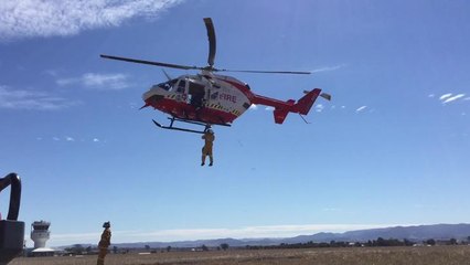 NSW RFS winch training at Tamworth ii
