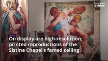 Michelangelo’s Sistine Chapel frescoes come to Madrid in immersive exhibition
