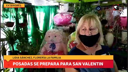Posadas se prepara para san valentin