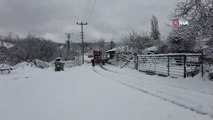 Turgutlu Belediyesi'nin kar mesaisi devam ediyor