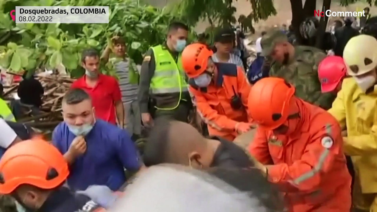 Many killed, injured in mudslide in west Colombia