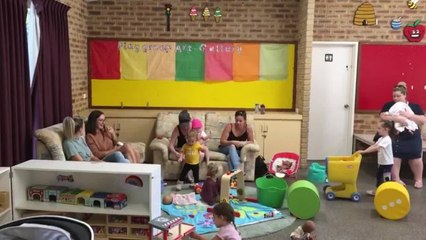 Members and children enjoying the playgroup
