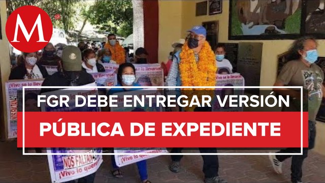 INAI ordena a FGR entregar expediente de Ayotzinapa que AMLO pidió a EU