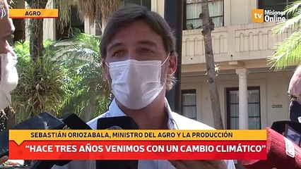 “Hace tres años venimos con un cambio climático”