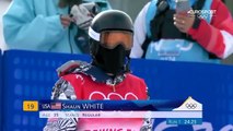 Une chute, une frayeur et une qualif' : Shaun White passe mais se fait peur | Half-pipe | JO 2022