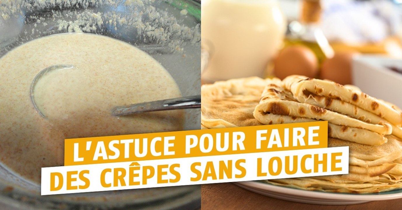 Astuce pour faire des pancakes et des crêpes sans louche et en gardant une cuisine propre !