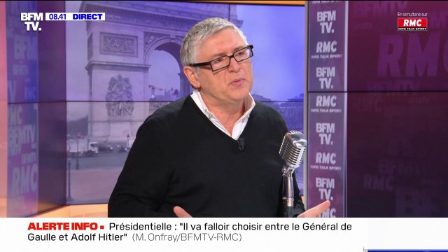 Michel Onfray: Elle est là la guerre civile (..) avec une espèce de violence généralisée, avec une impunité pour un certain nombre de gens qui sont violents