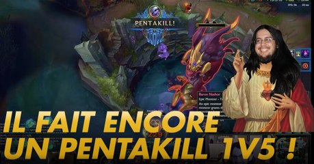 League of Legends : les prières d'Imaqtpie sont exaucées et il récupère un penta en 1v5