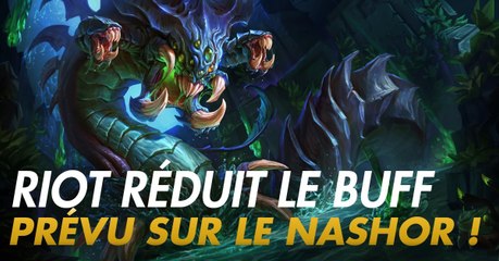 League of Legends : Riot avait prévu un énorme buff pour le Nashor mais il a été mis en pause