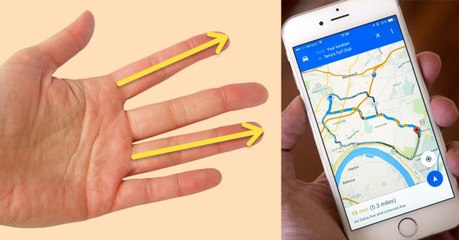 Selon une étude, la longueur de vos doigts en dirait beaucoup sur votre sens de l'orientation !