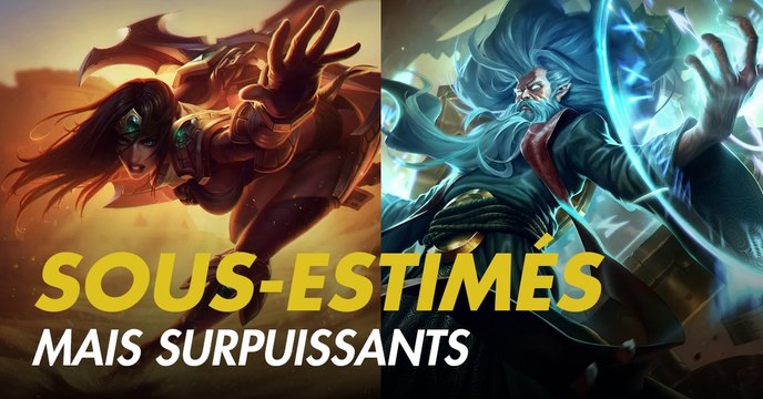 League of Legends : ces champions sont sous-estimés mais peuvent vous aider à monter en saison 8