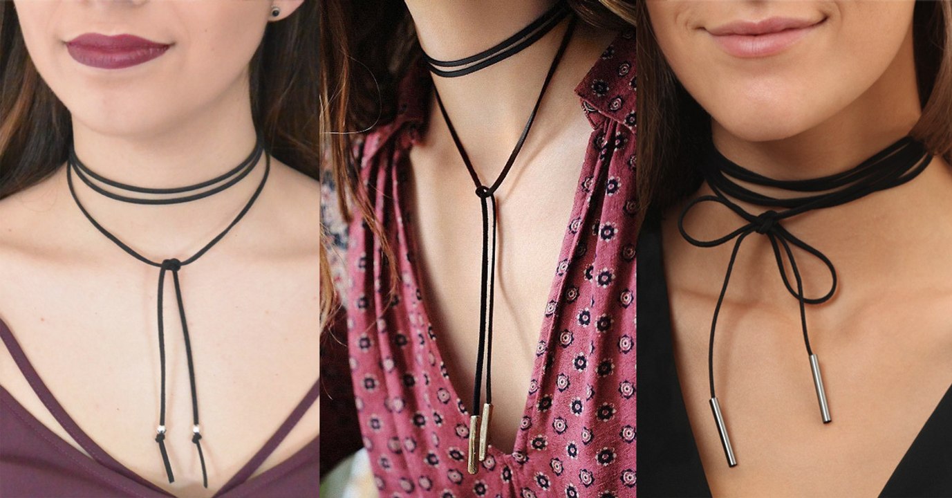 Choker : le tuto DIY pour réaliser un ras du co...