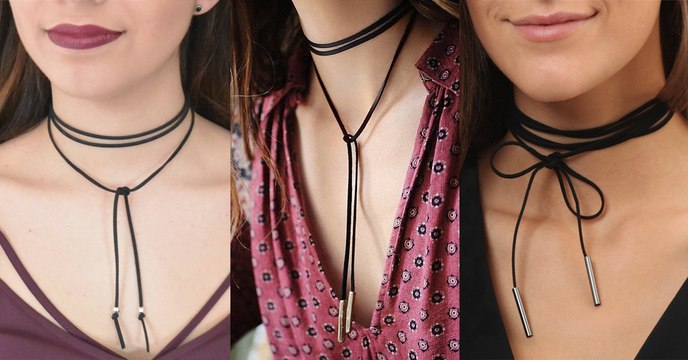 Choker : le tuto DIY pour réaliser un ras du cou tendance à partir d'un lacet de chaussures