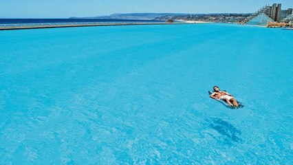 San Alfonso del Mar (Chili) : Algarrobo, la plus grande piscine du monde s'étend sur 8 hectares