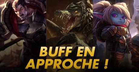League of Legends : gros buff pour les bourrins de la toplane Darius, Renekton et Poppy