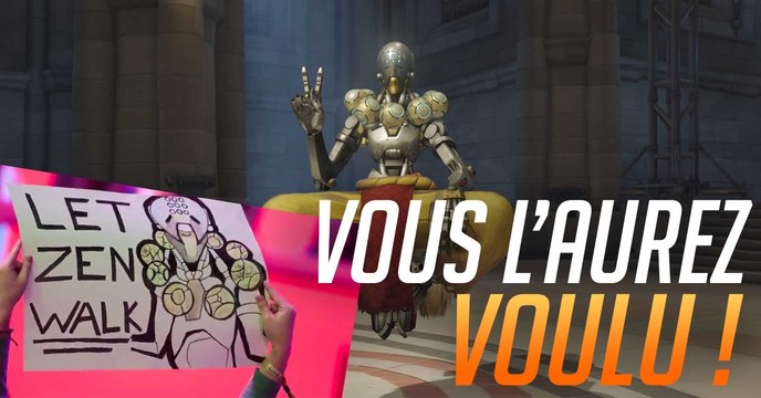 Overwatch : les joueurs demandent à Blizzard de faire marcher Zen et ils le font !