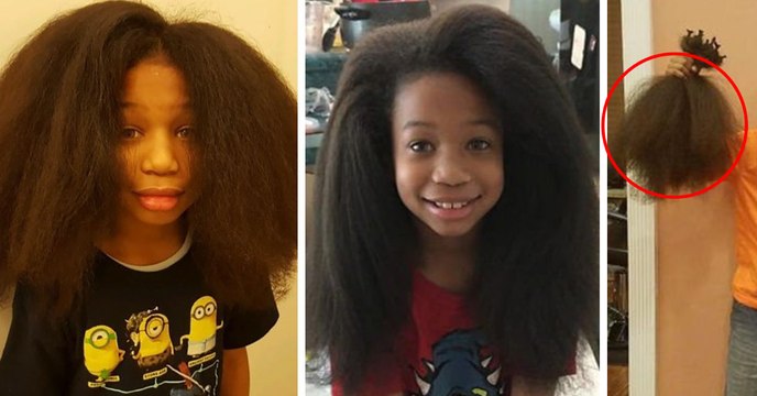 Cet enfant de 8 ans laisse pousser ses cheveux pendant 2 ans pour en faire des perruques