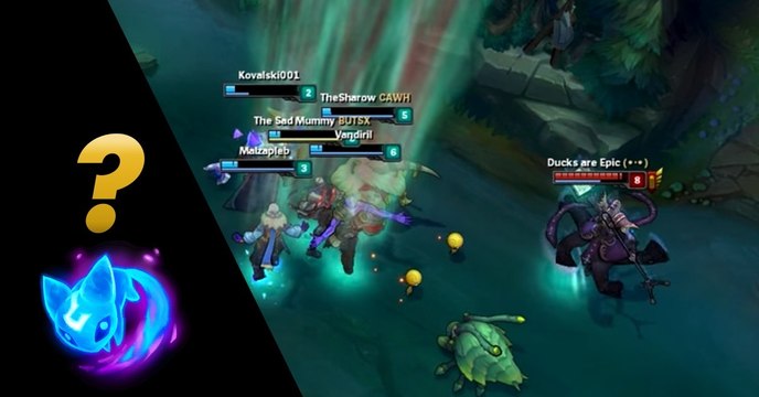 League of Legends : qui est touché en premier par comète/aery quand Karthus utilise son ultime ?