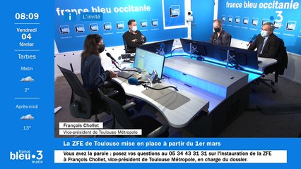 François Chollet, vice-président de Toulouse Métropole en charge de la ZFE
