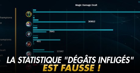 League of Legends : la statistique "dégâts infligés aux champions" inclut l'overkill