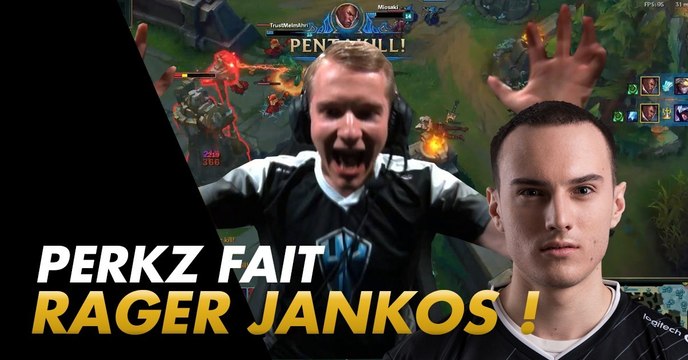 League of Legends : Jankos n'est pas du tout impressionné par le quadra de Perkz avec Lucian
