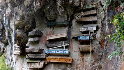 Sagada (Philippines) : des cercueils suspendus pour rapprocher les esprits des ancêtres de la Terre