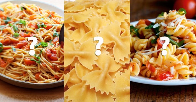 Ce que le choix de vos pâtes dit de vous