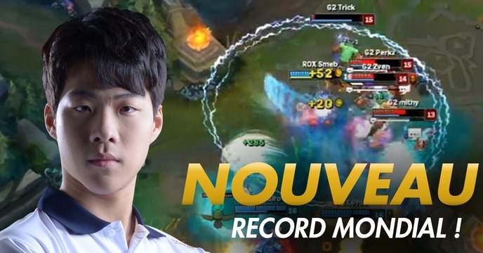 League of Legends : le Coréen Smeb vient d'établir un nouveau record du monde sur la toplane