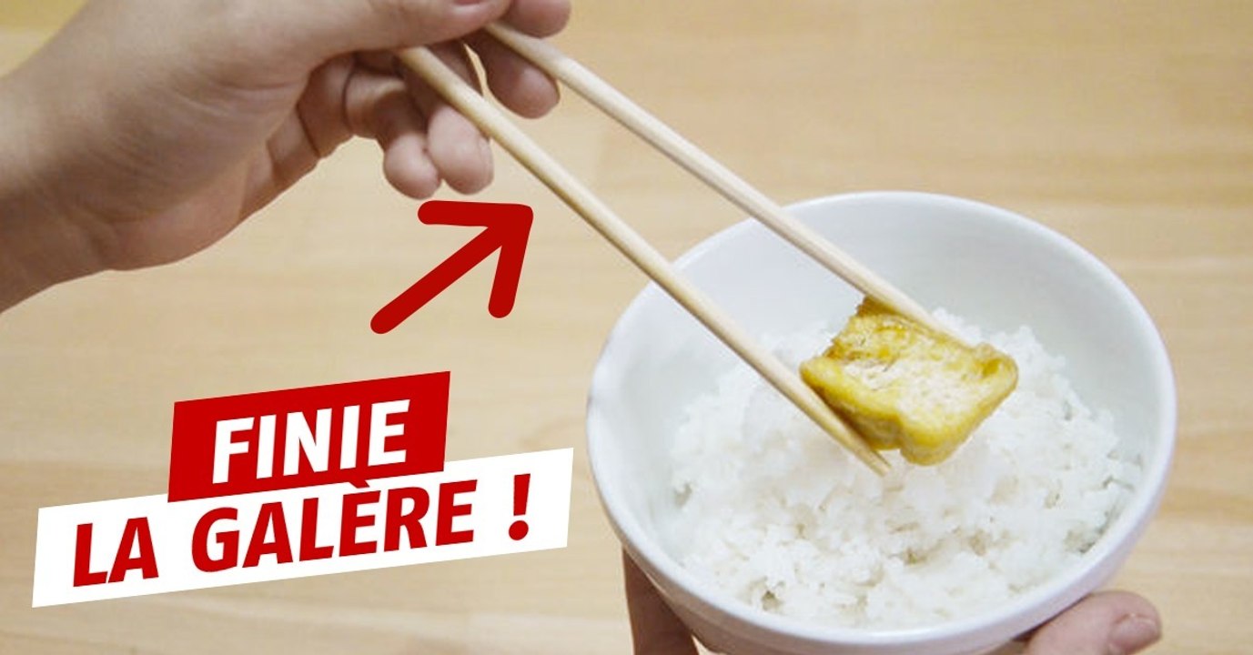 Comment apprendre à manger avec des baguettes