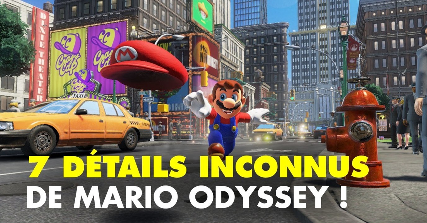 Super Mario Odyssey : 7 easter eggs, clins d'oeil, détails et références