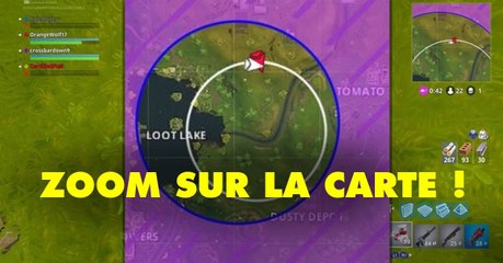 Fortnite : d'après les commentaires d'Epic Games, des changements arrivent sur la minimap