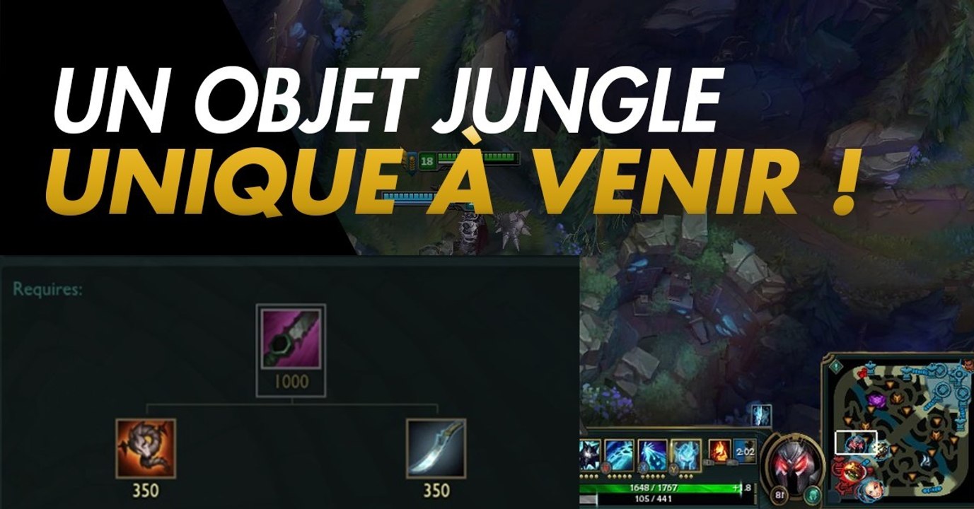 League of Legends : Riot compte supprimer les différents objets jungle pour qu'il n'en reste qu'un