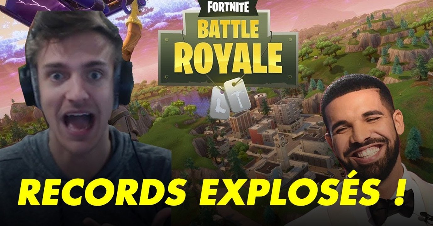 Fortnite : le stream de Drake et Ninja éclate t...