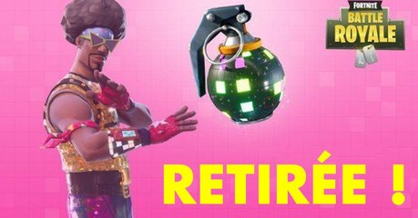 Fortnite : la grenade Boogie-Woogie retirée le temps d'être corrigée