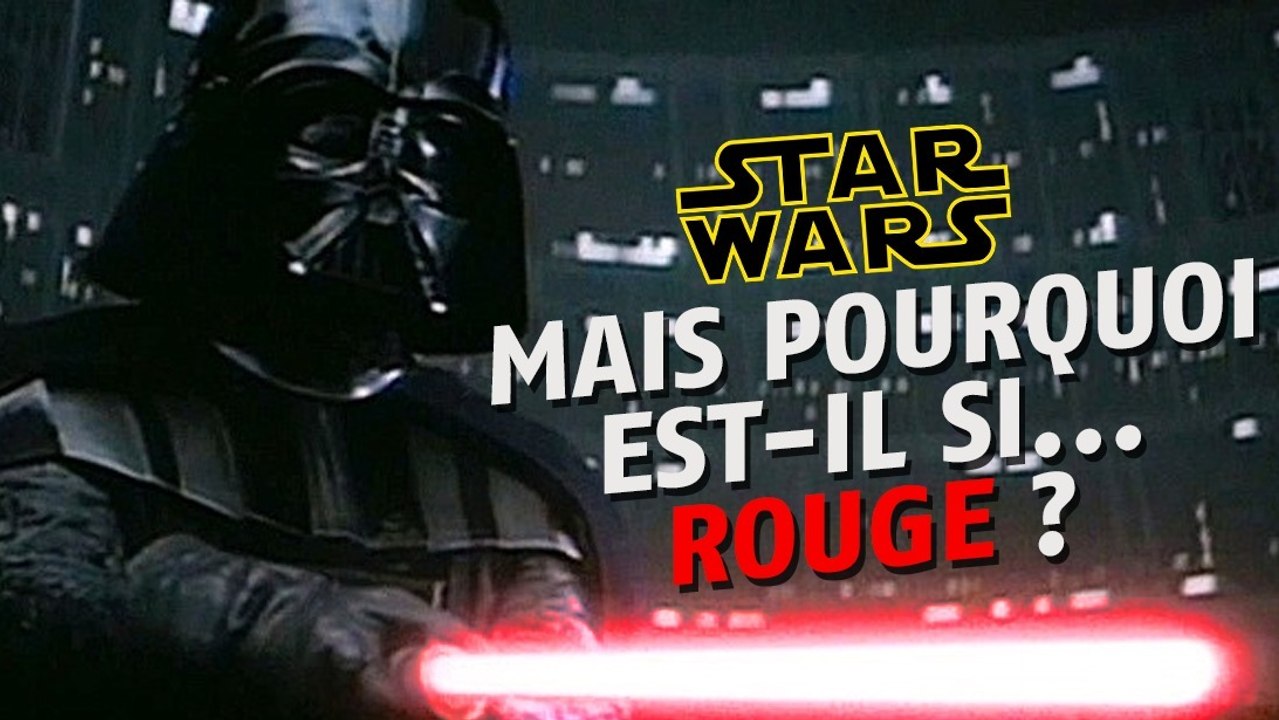 Star Wars : pourquoi les sabres laser des "Forces Obscures" sont-ils rouges ?