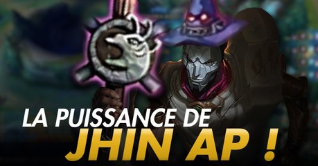 League of Legends : Jhin AP n'est pas forcément viable mais permet des outplays de fou