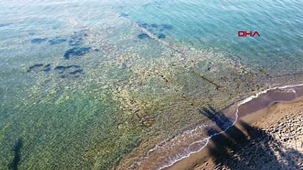 Yer: İzmir... Dalış yaparken tarihi limanı keşfetti