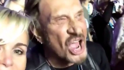 Johnny Hallyday : il s'éclate au concert des Rolling Stones