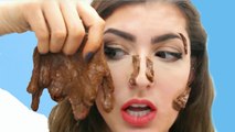Une youtubeuse invente une drôle de technique pour réaliser son contouring sans maquillage