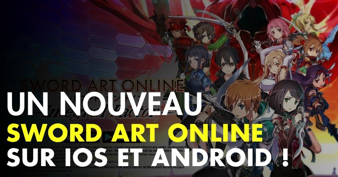 Sword Art Online : Integral Factor (iOS, Android) : date de sortie, apk, news et gameplay du jeu de Bandai Namco
