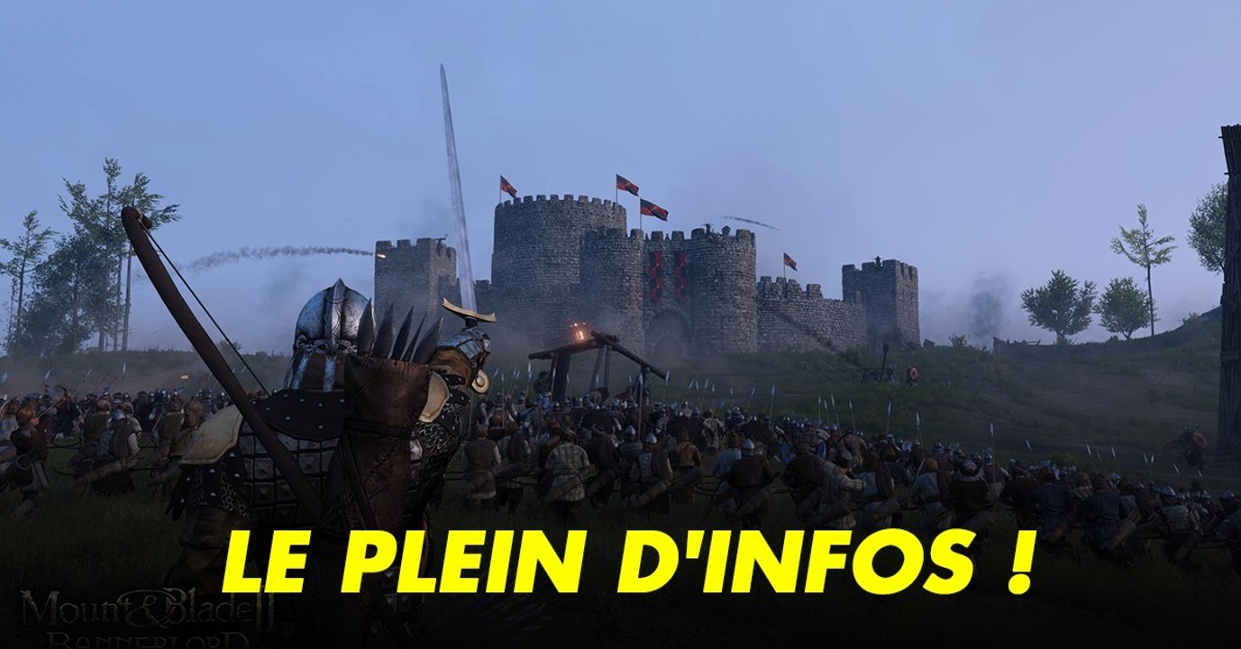 Mount and Blade 2: Bannerlord (PS4, XBOX, PC) : date de sortie, trailer, news et gameplay du jeu d'action-RPG