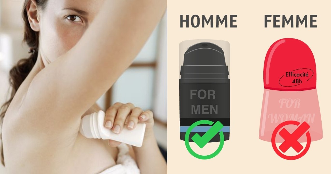Beauté : les déodorants pour hommes coûtent moins chers que ceux pour femmes