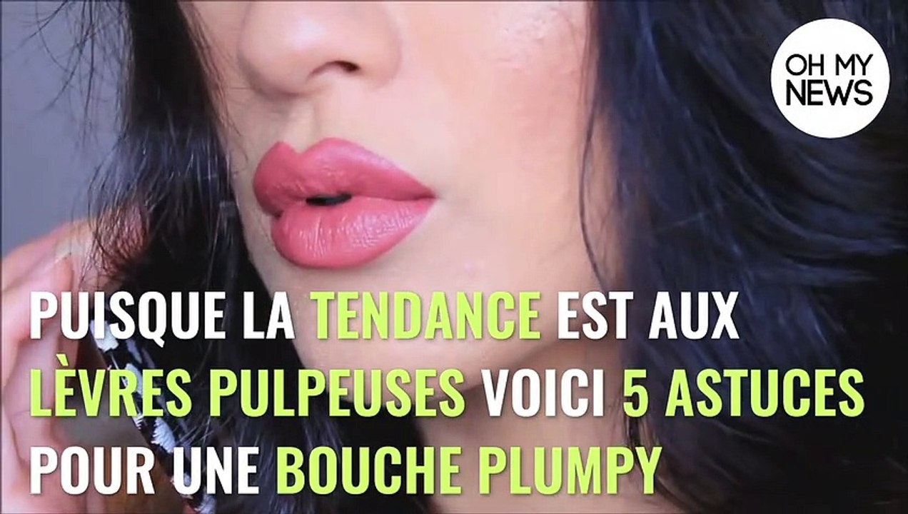 Maquillage : 5 astuces pour avoir une bouche pulpeuse et rebondie