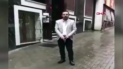 Eli silahlı maganda 'oğlum için' diyerek sokak arasında ateş saçtı